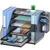 Desk Organizer and Accessories Kit with 5-Tier Letter Tray Desk Organizers - 2 of 4