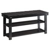 Oxford Utility Mudroom Bench with Shelves - Breighton Home - 3 of 4