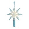 Blubom 13.75 In Aqua Swirl Star Tree Topper . Christmas Finial Reflector Tree Toppers - 3 of 3