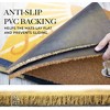 J&V TEXTILES 18" x 28" Outdoor Heavy Duty Coir Mat (Smile) - 3 of 3
