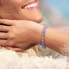 Ross-Simons 1.20 ct. t.w. Amethyst and Lavender Jade "Bless" Bracelet in 14kt Gold Over Sterling - 2 of 4