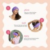 Spa Headband - Turbie Twist - 4 Pack - Extra Wide 5" for Curly Thick Hair - Microfiber Turbie Band - 4 of 4