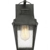 Quoizel Lighting Carriage 1 - Light Sconce in  Mottled Black - 3 of 4