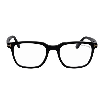 Tom Ford FT 5818-B 001 Mens Square Eyeglasses Black 51mm
