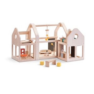 Plantoys| Slide N Go Dollhouse - 1 of 4