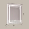 Ayna Decors Neo LED Medicine Cabinet with Mirror, Adjustable Shelves, Outlets, USB & Type C Ports, Defogger, Dimmer & Clock - 2 of 4