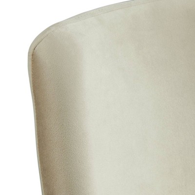 Celeste Cream Polyester Upholstered Side Chair Set