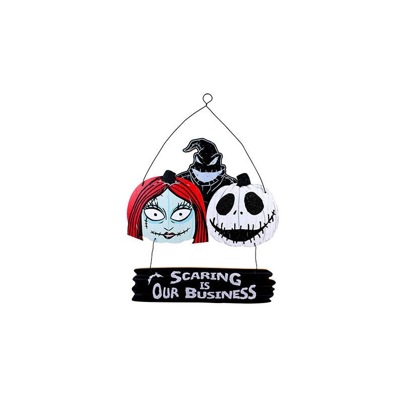 Disney The Nightmare Before Christmas 17" MDF Hanging Sign, 1 of 4