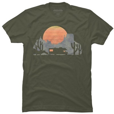 Men's Design By Humans on the road By radiomode T-Shirt