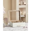 Accessory Organizer 2-Layer Jewelry Box Modern Jewelry Organizer - 2 of 4