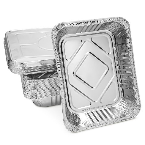 LIDS Please Selct Size & Qty SILVER ALUMINIUM FOIL CONTAINERS TRAYS 