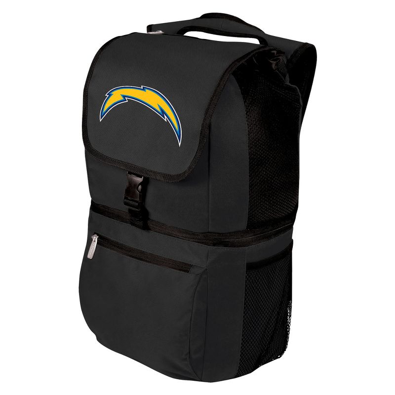 NFL Zuma Cooler Backpack by Picnic Time Black - 12.66qt, 2 of 3