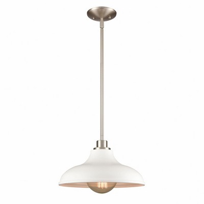 Elk Home Grenville 1 - Light Pendant in  Brushed Nickel