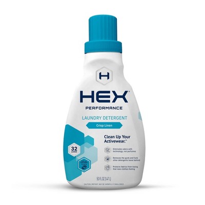 HEX Performance Laundry Detergent - Crisp Linen - 50oz