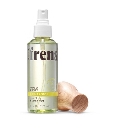 Being Frenshe Hair, Body &#38; Linen Mist Body Spray with Essential Oils - Citrus Amber - 5 fl oz_2