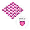 Unique Bargains Heart Shape Self Adhesive Valentine Makeup DIY Rhinestone Stickers 144 Pcs - 2 of 4