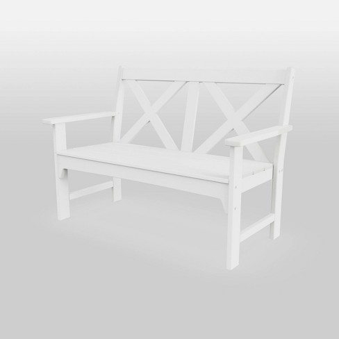 Porch discount bench white