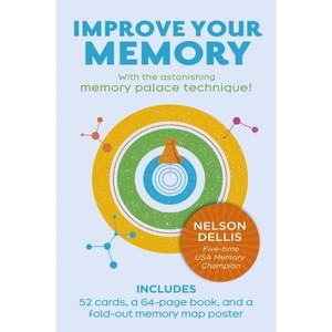 Improve Your Memory - by  Nelson Dellis (Paperback) - 1 of 1