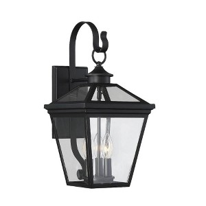 Savoy House Ellijay 3 - Light Wall Light in  Black - 1 of 4