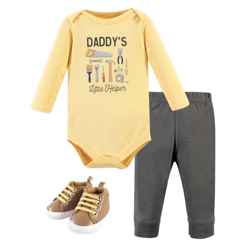 Hudson Baby Boys Cotton Long-Sleeve Bodysuit 3Pk at Plaza Las Americas in San Juan, PR