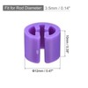 Unique Bargains Fit 0.14 Inch Rod Clothes Hanger Color Coding Markers Blank Tags 150 Pcs - 2 of 4