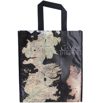 Crowded Coop, LLC Game of Thrones Westeros Map Grocery Tote