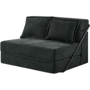 VINGLI Futon Sofa Bed Sleeper Sofa Chair Bed Floor Sofa Twin Small Couch Folding Mattress Couches - 1 of 4