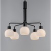 Maxim Lighting Coraline 5 - Light Chandelier in  Black - 3 of 4