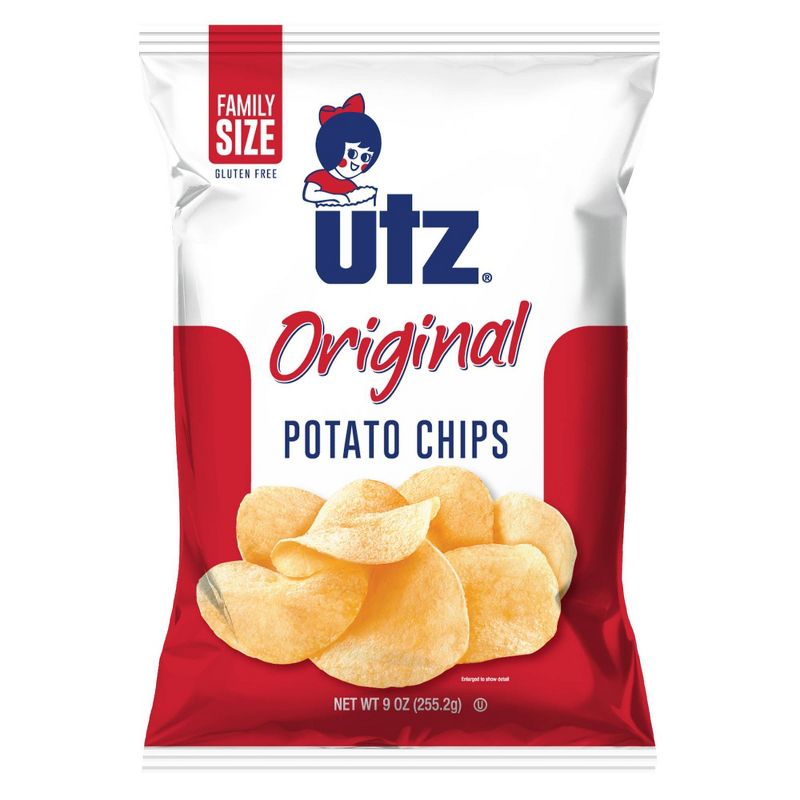 Utz Original Potato Chips - 8oz, 1 of 7