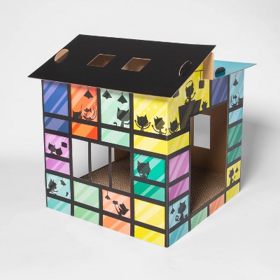 Colorblock House Party Cat Scratcher - Boots & Barkley™