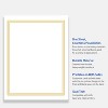 Avery 8.5" x 11" Cards, Gold Multi-Lined Border, 10 ct - 3 of 4