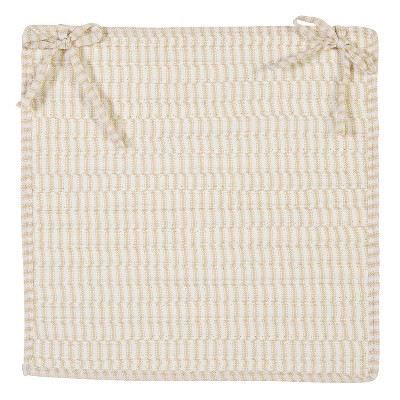 Colonial Mills Ticking Stripe Rect - Canvas Chair Pad (single)
