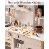 ROBOTIME Play Food And Toy Kitchens, Wooden Play Food Set, Pretend Play, Food Toys, Play Kitchen Accessories, Multicolored, 8.86"*12.01"*3.35" - 4 of 4