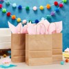 Juvale 160 Sheets Bulk Pastel Colored Tissue Paper for Gift Wrap Bags, Birthday Party Presents Wrapping, Pink, 15 x 20 in - image 3 of 4