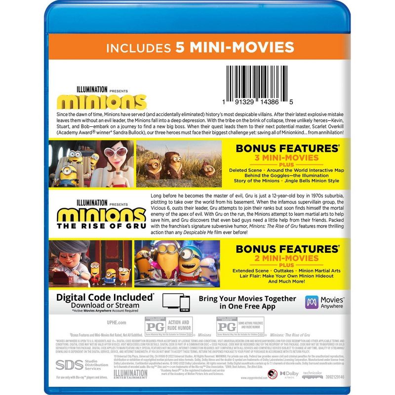 Minions 2 - Movie Collection (Blu-ray), 3 of 4