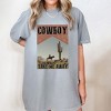 Simply Sage Market Women's Cowboy Take Me Away Desert Short Sleeve Garment Dyed Tee - 2 of 2