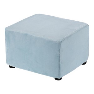 Unique Bargains Elastic Living Room Bedroom Square Foot Stool Cover - 1 of 4