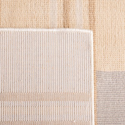 Art Deco Inspired 2' x 3' Hand-Knotted Gray Synthetic Area Rug