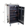 45-Device Mobile Charging Cart - Steel Charging Cabinet for Tablets Laptops Chromebooks with Lock, Cable Management & Casters - 2 of 4