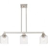Livex Lighting Aragon 3 - Light Chandelier in  Brushed Nickel - 3 of 4