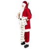 Northlight 72" Red and White Santa Claus with Naughty or Nice List Christmas Figure - 2 of 4