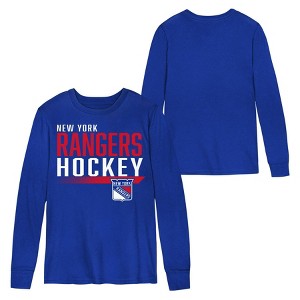 NHL New York Rangers Boys' Long Sleeve T-Shirt - 1 of 3