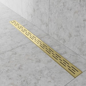 Linear Shower Drain - C06 Brushed Gold - 36 Inches - 1 of 4