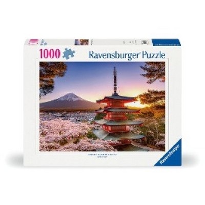Ravensburger Mount Fuji Cherry Blossom View 120005827 Jigsaw Puzzle 1000pcs