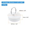 Unique Bargains Bathroom Kitchen Laundry Rubber Hanging Ring Sink Bathtub Drain Stoppers - 2 of 4