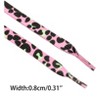Elerevyo Printed Shoelaces Animal Pattern Flat Shoe Laces for Sneakers Shoestring 2 Pairs - 3 of 4