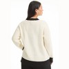 June + Vie by Roaman's Women's Plus Size Contrast V-Neck Cardigan - 3 of 4