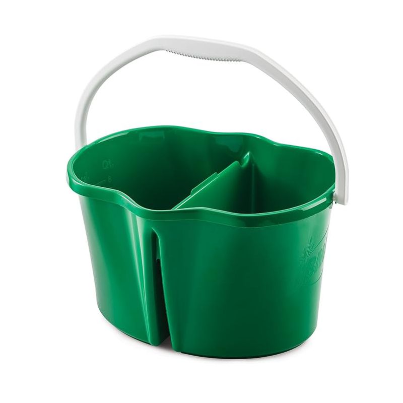 Libman 4 gal Clean and Rinse Bucket Green, 1 of 4