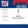NFL New York Giants 2025 Box Calendar - 3 of 4
