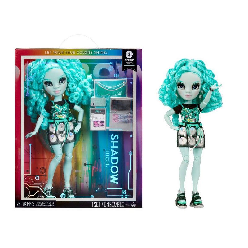 Rainbow High Shadow High Berrie - Blue Fashion Doll Outfit &#38; 10+ Colorful Play Accessories, 1 of 9